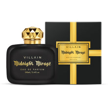 Load image into Gallery viewer, VILLAIN Midnight Mirage OUD Luxury Premium Long Lasting Fragrance Eau de Perfum for Men, 100 ml
