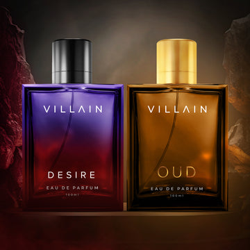 VILLAIN Desire & OUD Eau de Perfum Combo Pack of 2