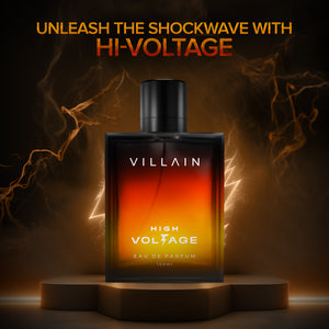 Villain High Voltage Luxury Premium Eau De Parfum for Men - 100ml