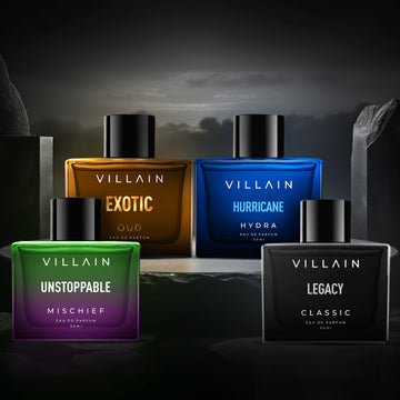 VILLAIN Master Collection Eau De Perfum 50 ml Pack of 4