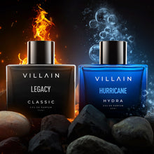 Load image into Gallery viewer, Villain Luxury Party Combo Mini EDP Perfume Gift Set for Men 2 x 50 ml
